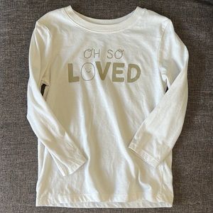 Cat & Jack Oh So Loved Top